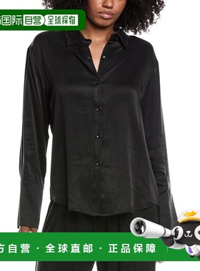 自营Chaser Helena Twill Button Shirt - black 美国奥莱直发