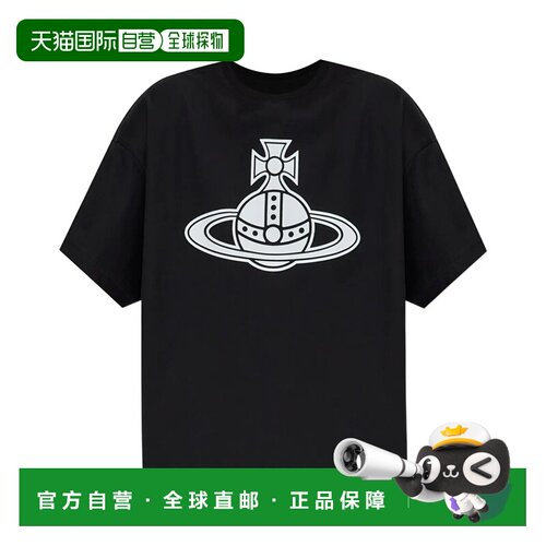 香港直邮Vivienne Westwood/西太后 FW25 球形印花圆领套头短袖T