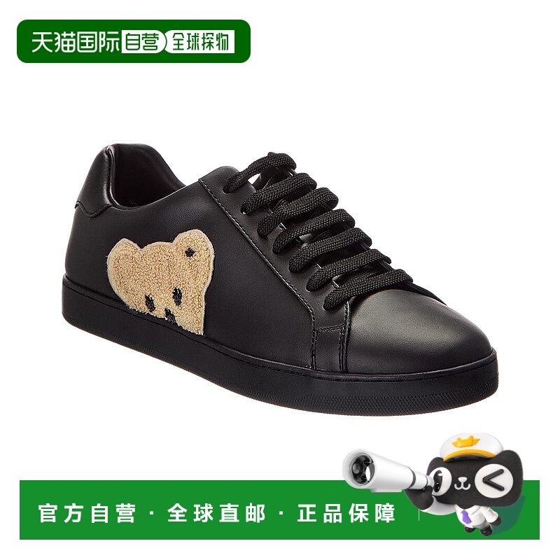自营Palm Angels New Teddy Bear Leather Sneaker - black 美国
