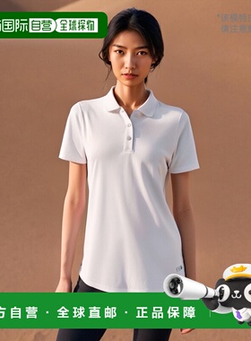 russell athletic女士基本款 Polo 衫 - 白色 【美国奥莱】直发