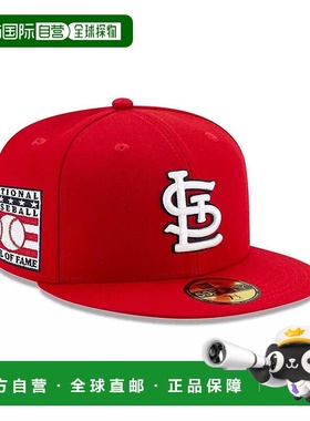 1h可退 【美国直邮】New Era 男士红色圣路易斯红雀队国家棒球名