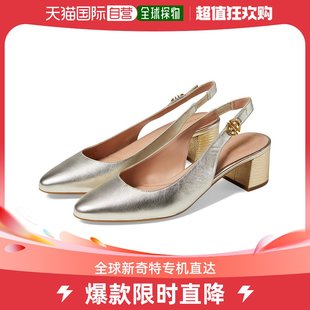 女士 爆款 cole haan 尖头豹纹浅口进口平底鞋 美国直邮 高跟鞋