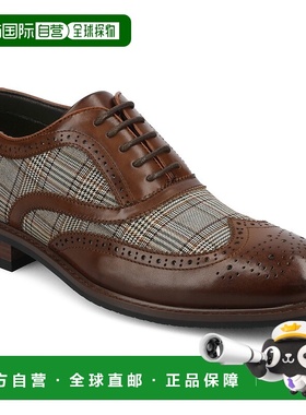 自营 vance co.Vance Jerome Wingtip牛津-布朗 美国奥莱直发男鞋