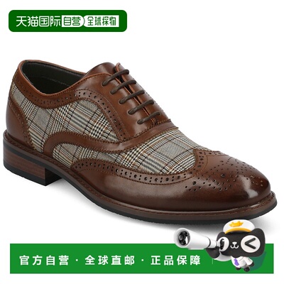 自营 vance co.Vance Jerome Wingtip牛津-布朗 美国奥莱直发男鞋