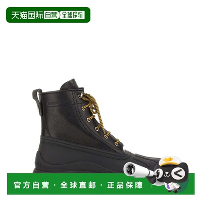 自营dsquared2Canadian Boots - black 美国奥莱直发厚底鞋男靴