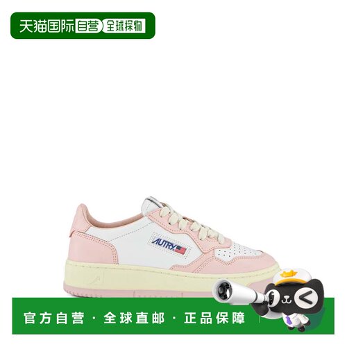 自营autry女子Medalist双色皮革运动鞋-neutrals 美国奥莱直发