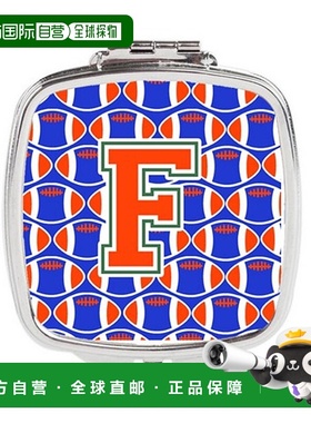 自营 Carolines Treasures CJ1083-FSCM 字母 F 足球绿,正品