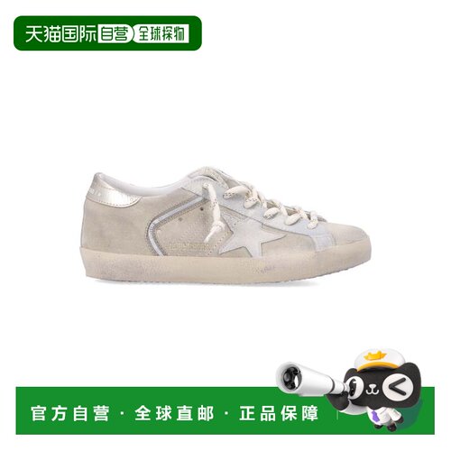 自营golden gooseSuper Star软绒面革低运动鞋-粉红色 美国奥莱直