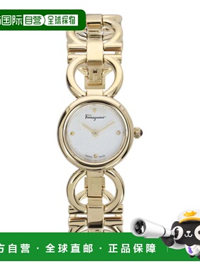 自营salvatore ferragamoDouble Gancini Bracelet Watch - gold/