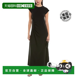 黑色 自营 长裙 STUDIO 美国奥莱直发连衣裙 ALPHA