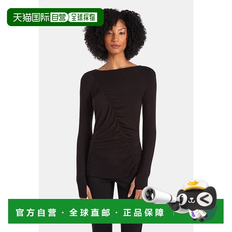 自营 capsule 121THE BELL TEE - 黑色 美国奥莱直发中长款甜美