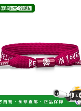 自营Rastaclat 原创手工组装红色 Believe In Yourself 可调节单