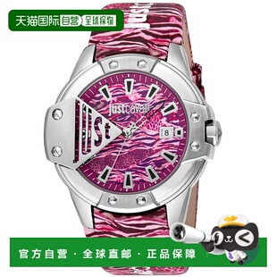 自营Just Cavalli Women's Scudo Pink Dial Watch - pink 美国奥