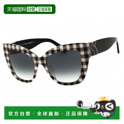 自营kate spadeBEXLEY/G/S 0S37 9O白色黑色图案/深灰色渐变-白色