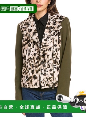 自营 Trina Turk Reprise 2 外套夹克女 棕色 美国奥莱直发