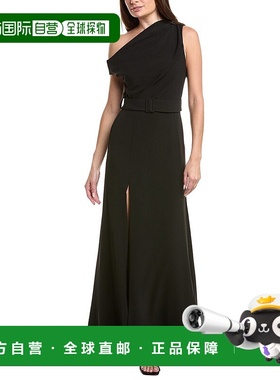 自营Black Halo Caprina Gown - black 美国奥莱直发连衣裙长裙