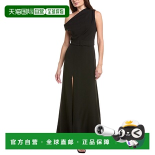自营Black Halo Caprina Gown - black 美国奥莱直发连衣裙长裙