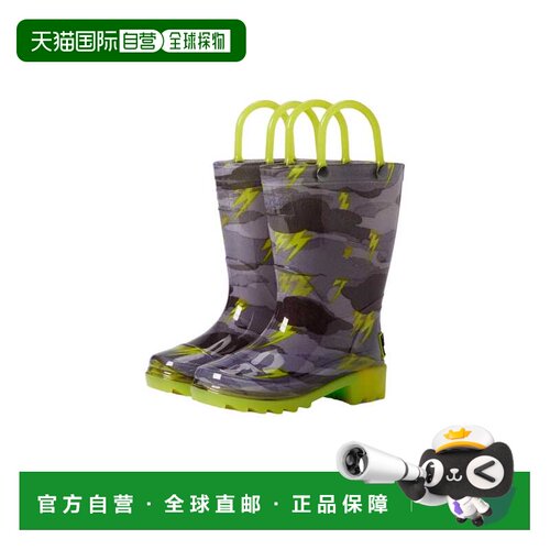 自营Western Chief Storm Chaser点燃的PVC雨靴灰色24126218p蹒跚