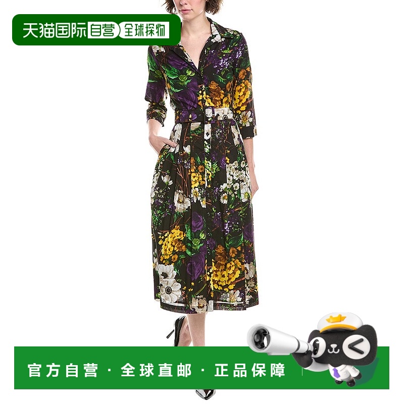 自营Samantha Sung Audrey 3 Shirtdress - black 美国奥莱直发
