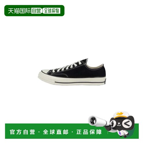 自营converse匡威中性款Chuck 70帆布鞋-黑色-黑色 美国奥莱直发