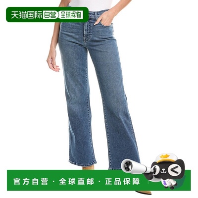 自营7 For All Mankind Alexa Yorktown闪光牛仔裤-蓝色 美国奥莱