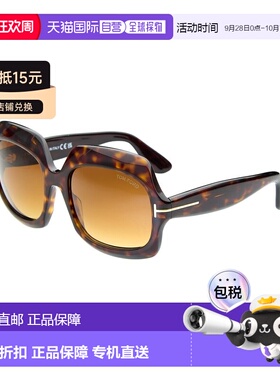 自营Tom Ford Women's Ren 60mm Sunglasses - brown 美国奥莱直