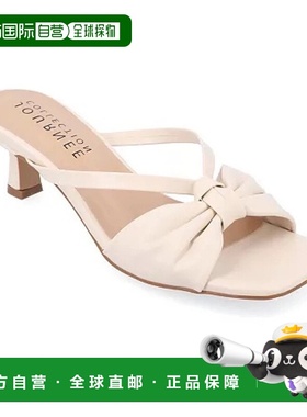 自营Journee Collection Starling Dress Sandals Women'sW Ivory