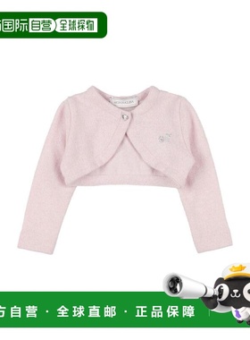 1h可退 【美国直邮】MONNALISA Shrug 女士针织开衫 毛衣 1446376