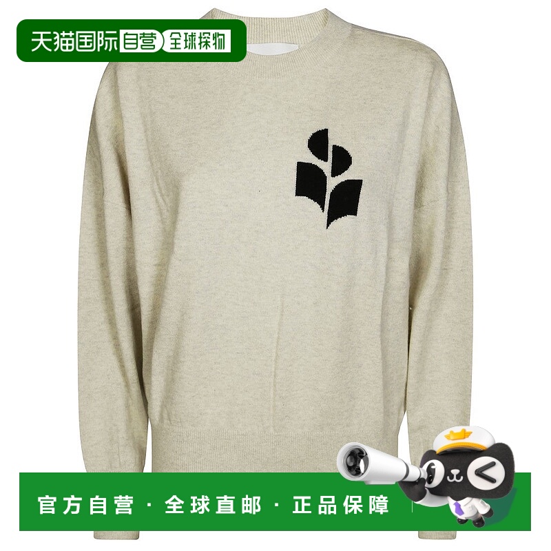 自营isabel marant etoile柔软加热针织套头衫-中性色 美国奥莱直