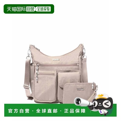自营baggallini Women's Modern Everywhere Hobo Crossbody Bag