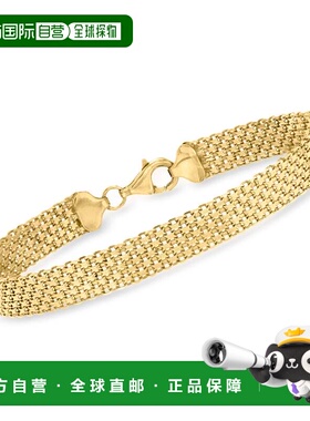 自营Ross-Simons 18kt Yellow Gold Over Sterling Silver Bismar