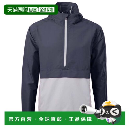 自营cutter & buckCutter&Buck Charter环保再生男式Anorak夹克-/