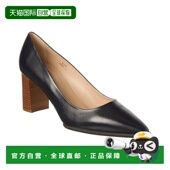 sTOD皮革泵 黑色 美国奥莱直发高跟鞋 自营tod 单鞋