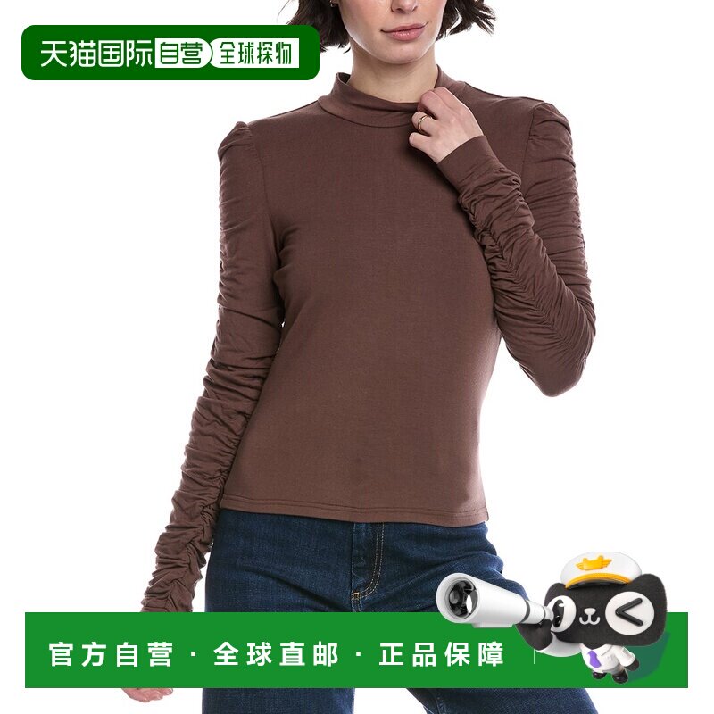 自营Walter Baker Chaya Top - Purple 美国奥莱性感直发上衣