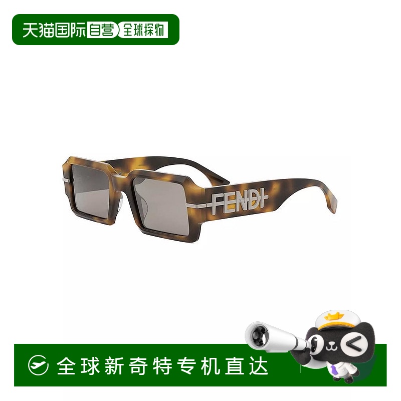 【美国直邮】Fendi graphy系列 52MM几何太阳眼镜防紫外线时