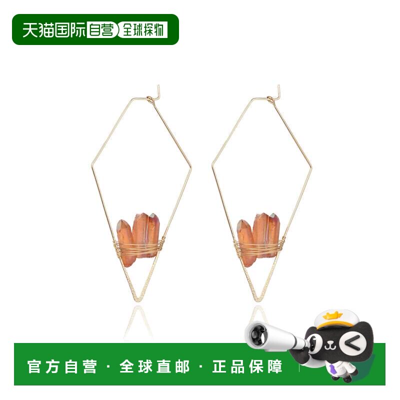 自营 eye candy风筝石英耳环 腮红 腮红 美国奥莱直发饰品
