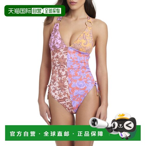 自营Red Carter At First Glance X-Back One-Piece - multi 美国
