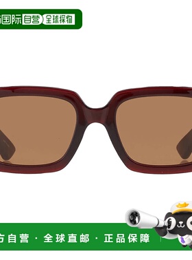 自营Moschino Amber Square Ladies Sunglasses MOS063/S 0C9A/70