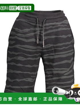 自营Cavalli Class Cotton Men's Men's Sweatpant - black 美国