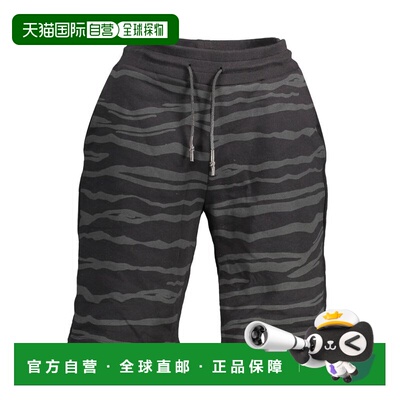 自营Cavalli Class Cotton Men's Men's Sweatpant - black 美国