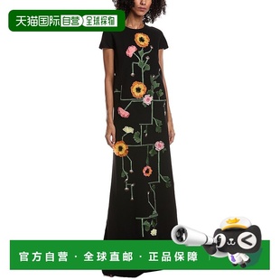 Floral Augusta Applique Gown 美国奥莱 自营Lela black Rose