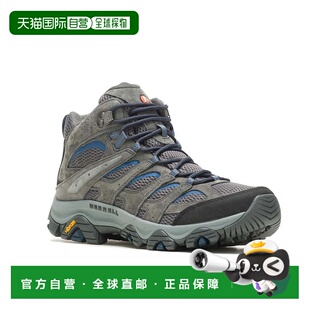 自营Men Merrell Mid Moab J035865 Ankle Support Granite