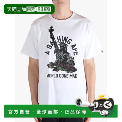 美国直邮A BATHING APE - Men Statue Of Liberty Tee