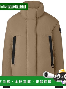 自营Canada Goose Junction Cropped Black Label Puffer Coat -