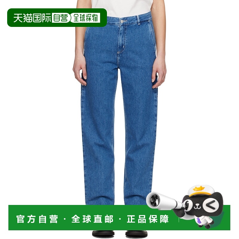 1h可退 香港直邮潮奢 CARHARTT WIP 女士 蓝色 Pierce Straight