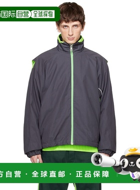 1h可退 香港直邮潮奢 Robyn Lynch 男士 灰色 Relaxed-Fit 夹克 A