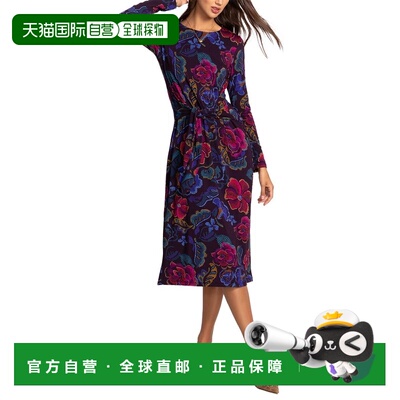 自营Johnny Was The Janie Favorite Tie Front Dress - purple