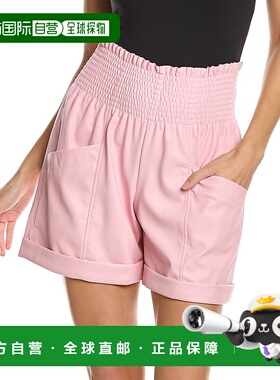 自营 Trina Turk Baristo短裤-粉红色 美国奥莱直发