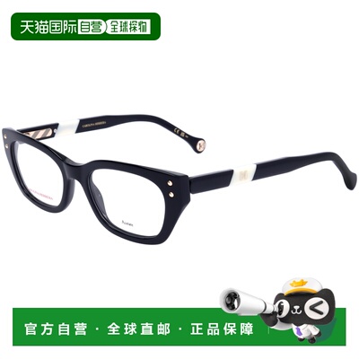 自营Carolina Herrera Women's 50 mm Black Opticals - black wh