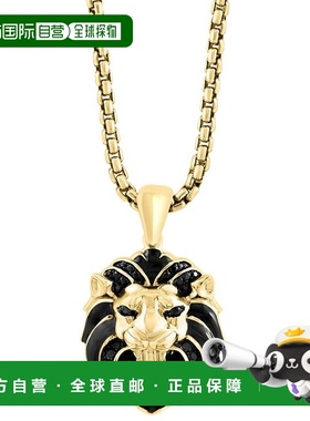 1h可退 【美国直邮】EFFY 系列|EFFY® 男士黑色尖晶石狮子 22 英3